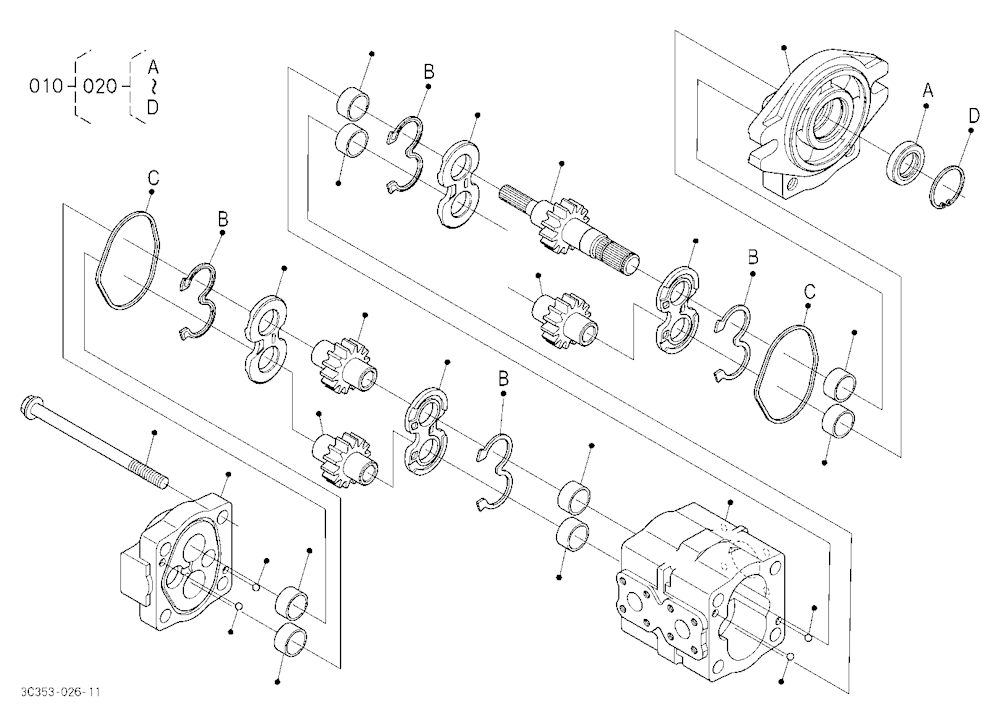 Hydraulic Pump [Component Parts]