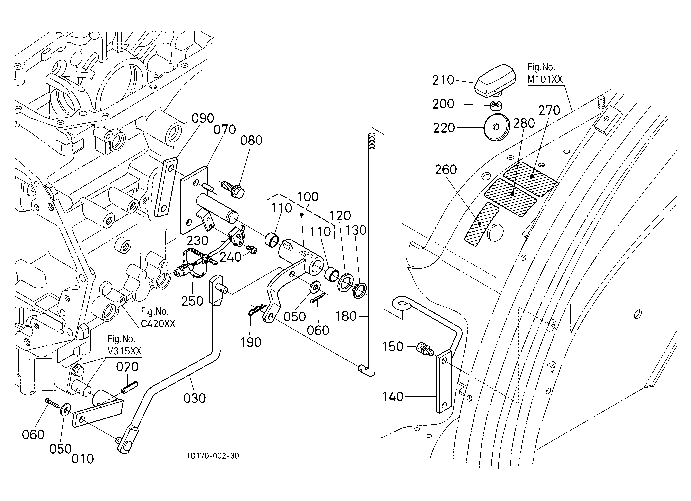 Mid Pto (Lever) (W/G No.L8338) [Option]