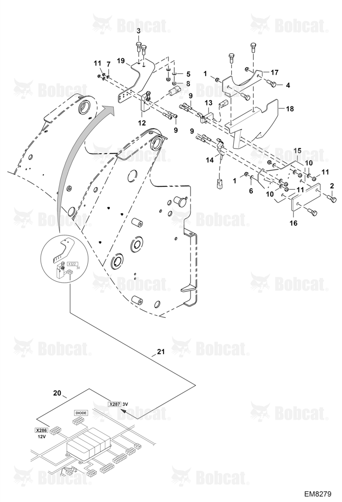 Security Option STABILIZER/TELESCOPING A8GA13000 & Above, A8GB13000 & Above