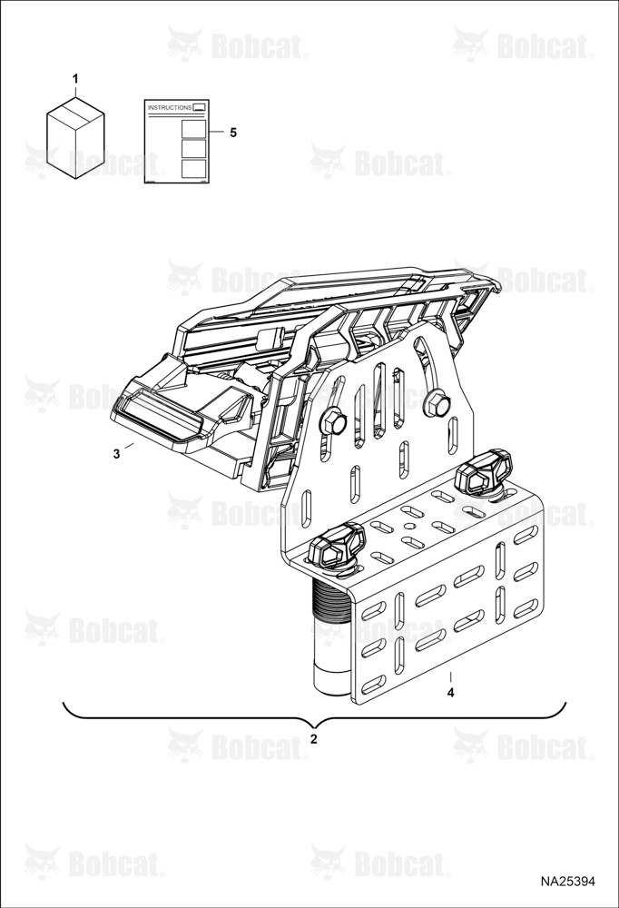 Single Gun Mount Kit