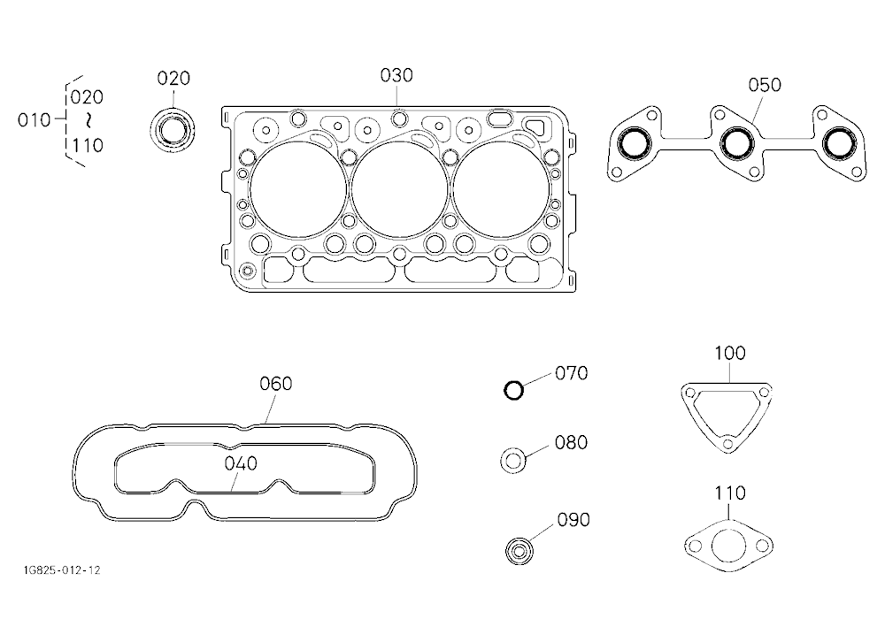Upper Gasket Kit