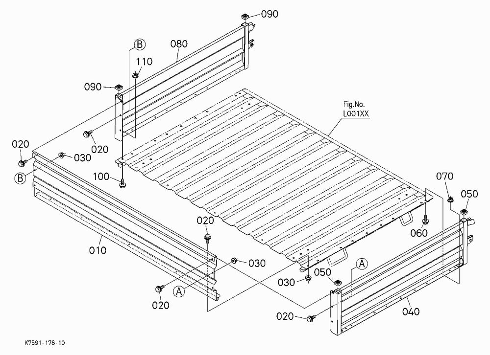 BOX PLATE [EXCEPT BED LINER]