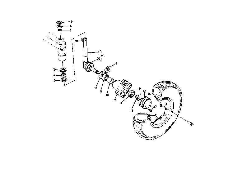 Front Wheel Hub Group