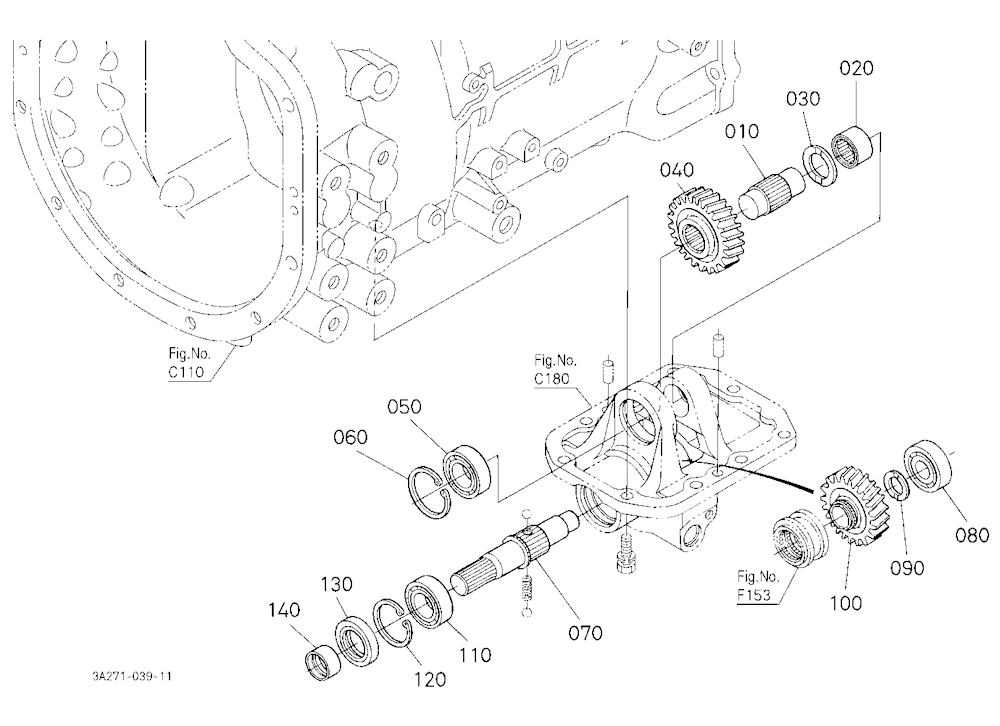 Front Propeller Shaft (Rear)