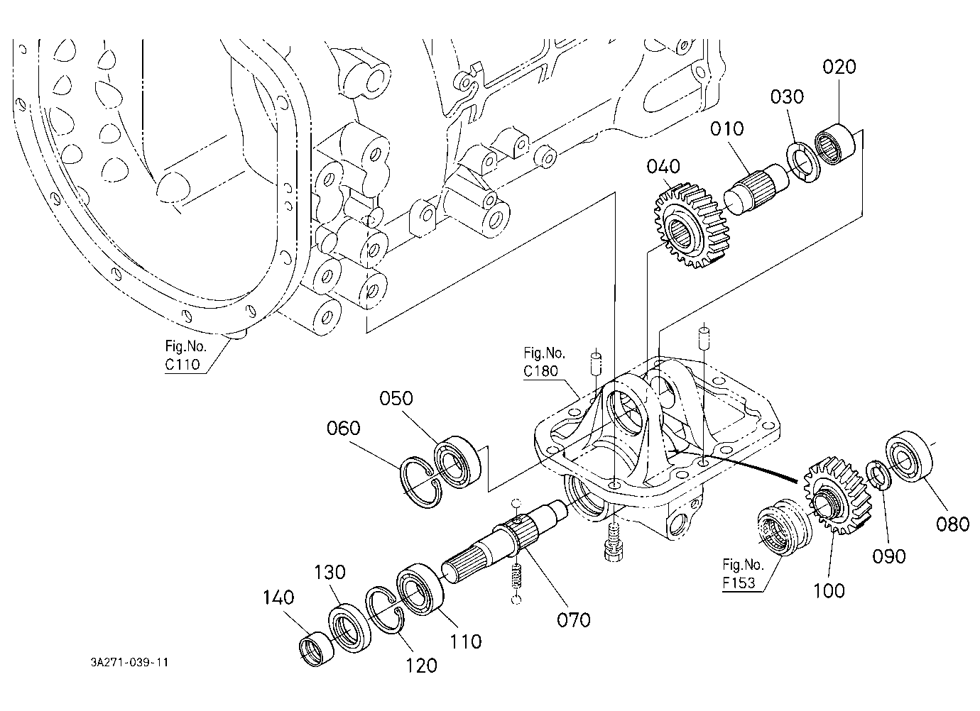 Front Propeller Shaft (Rear)