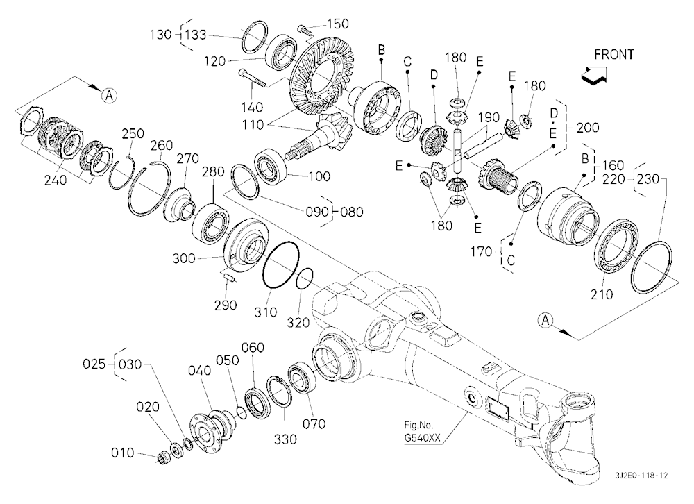 Front Differential [Front Axle Component]