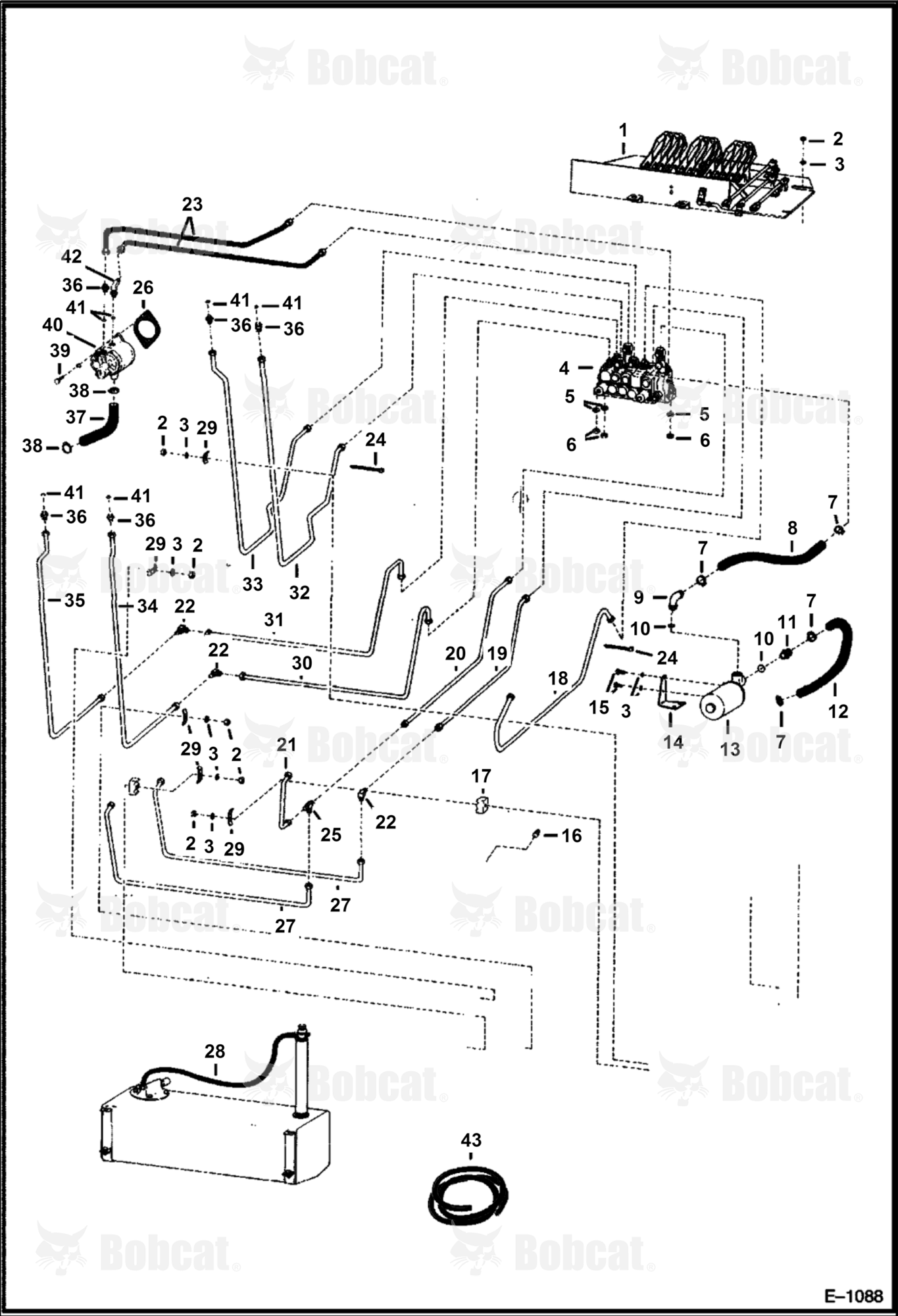 Hydraulic Circuitry (Self-Leveling Valve)