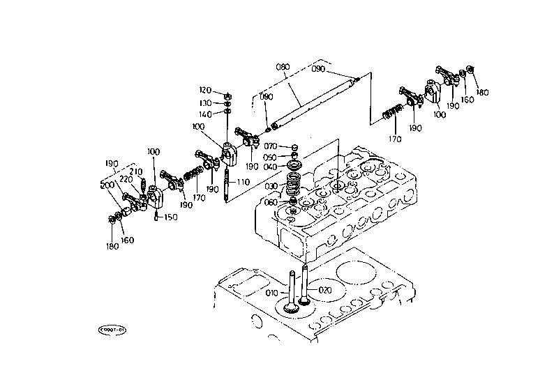 Valve And Rocker Arm