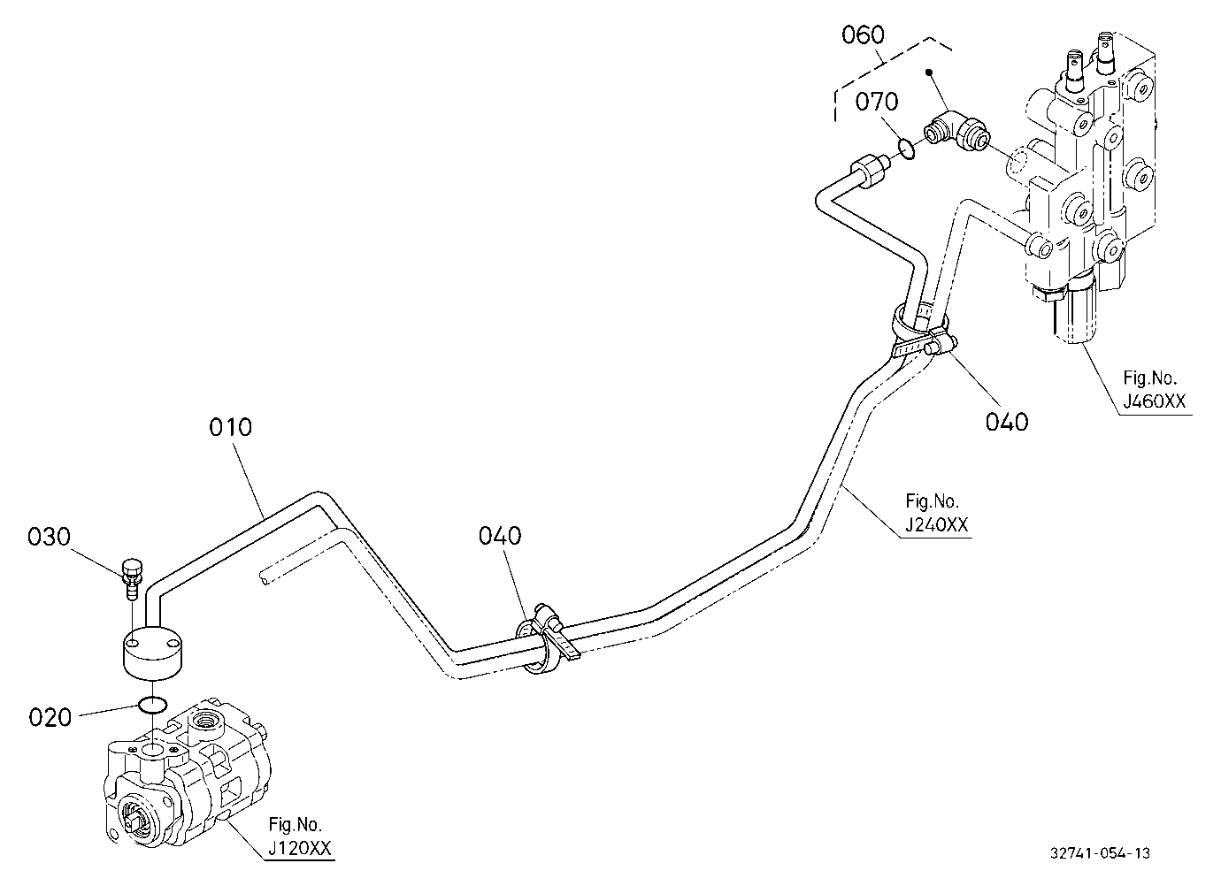 Hydraulic Oil Line (Delivery)