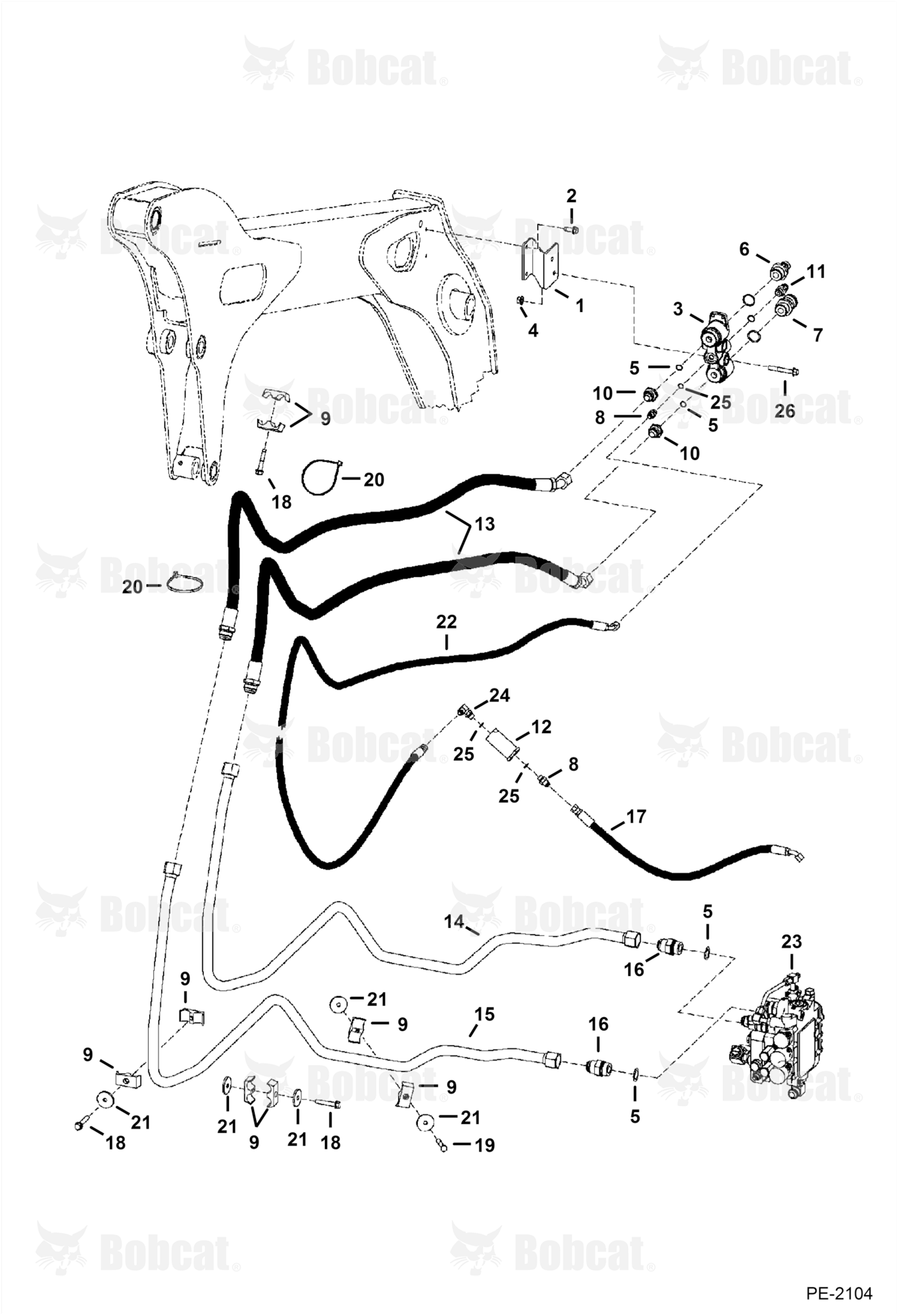 Auxiliary Hydraulics 523411001 & Above, 523511001 & Above, 526411001 - 526411999, 526511001 - 526511999