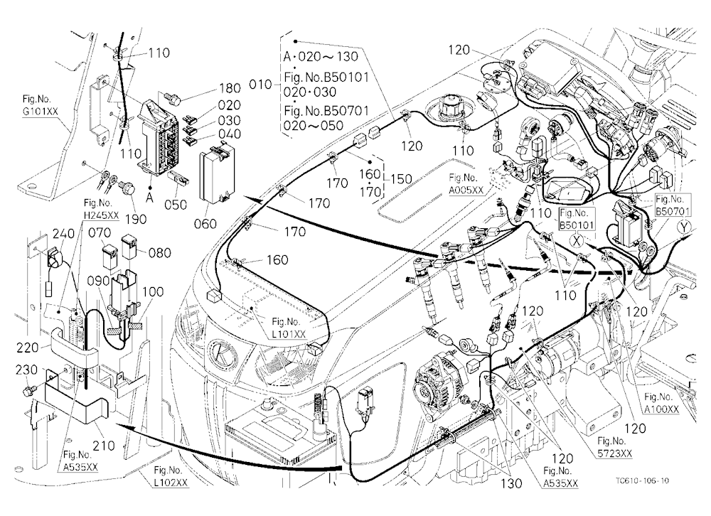 Electrical Wiring (Front) [Without Heater] [Ca]