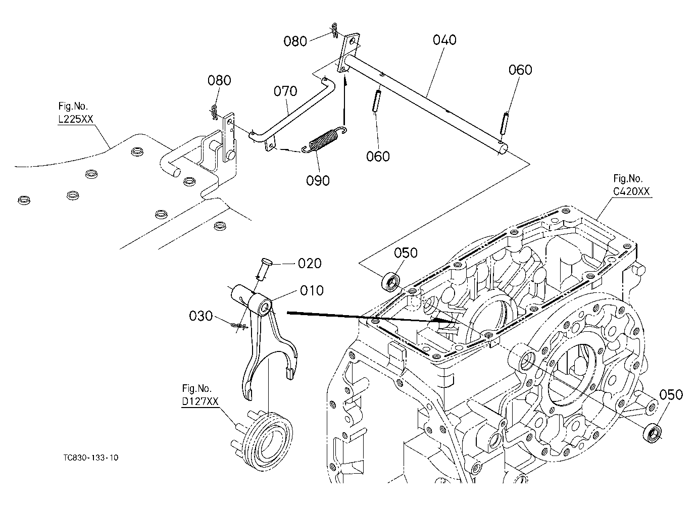 Differential Lock Shift Fork