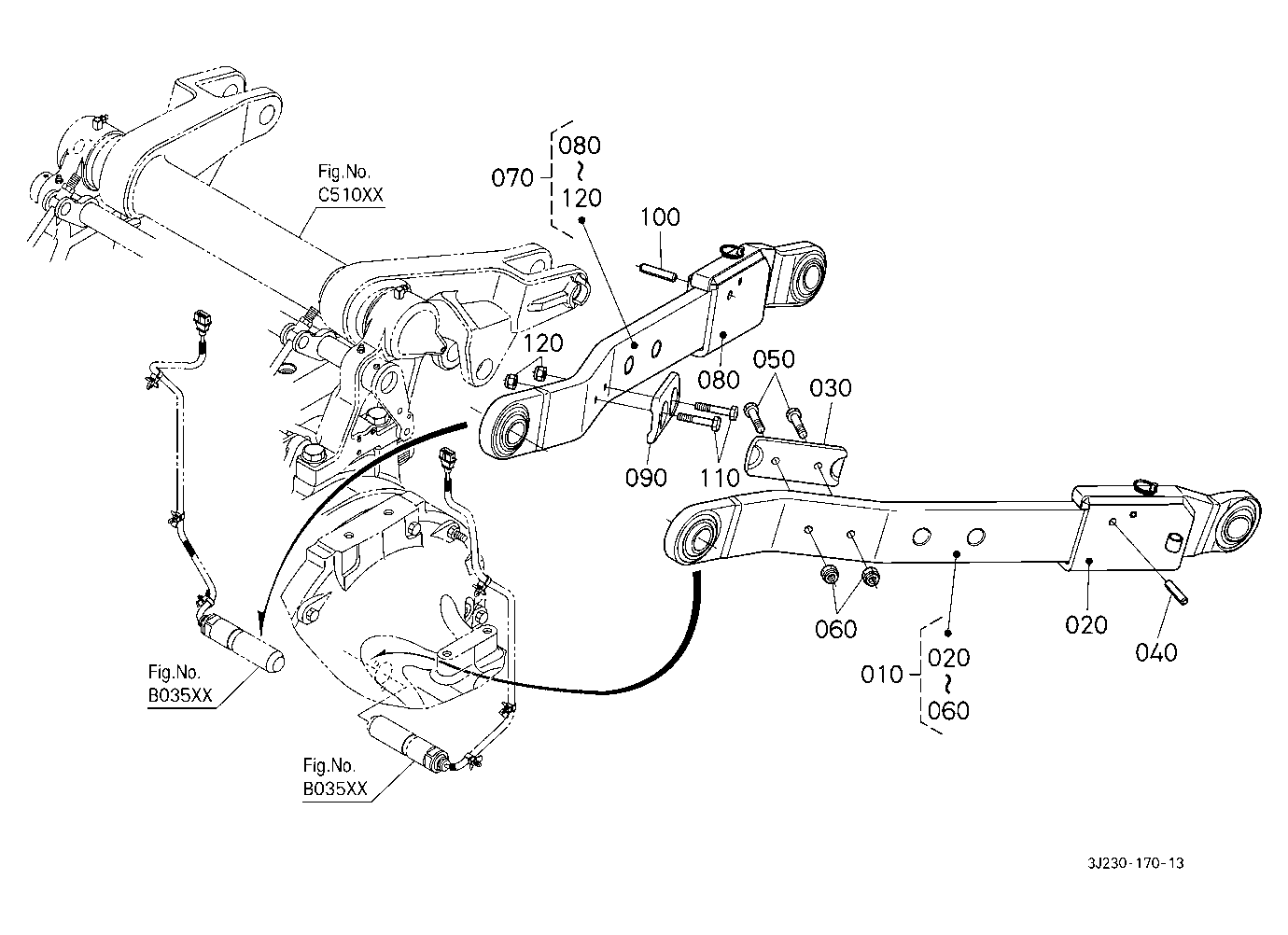 3-Point Linkage (Lower Link)