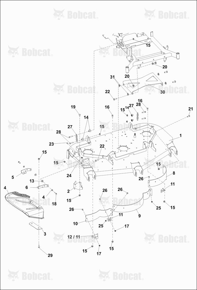 CHUTE, BAFFLES, Edges & Deck Links