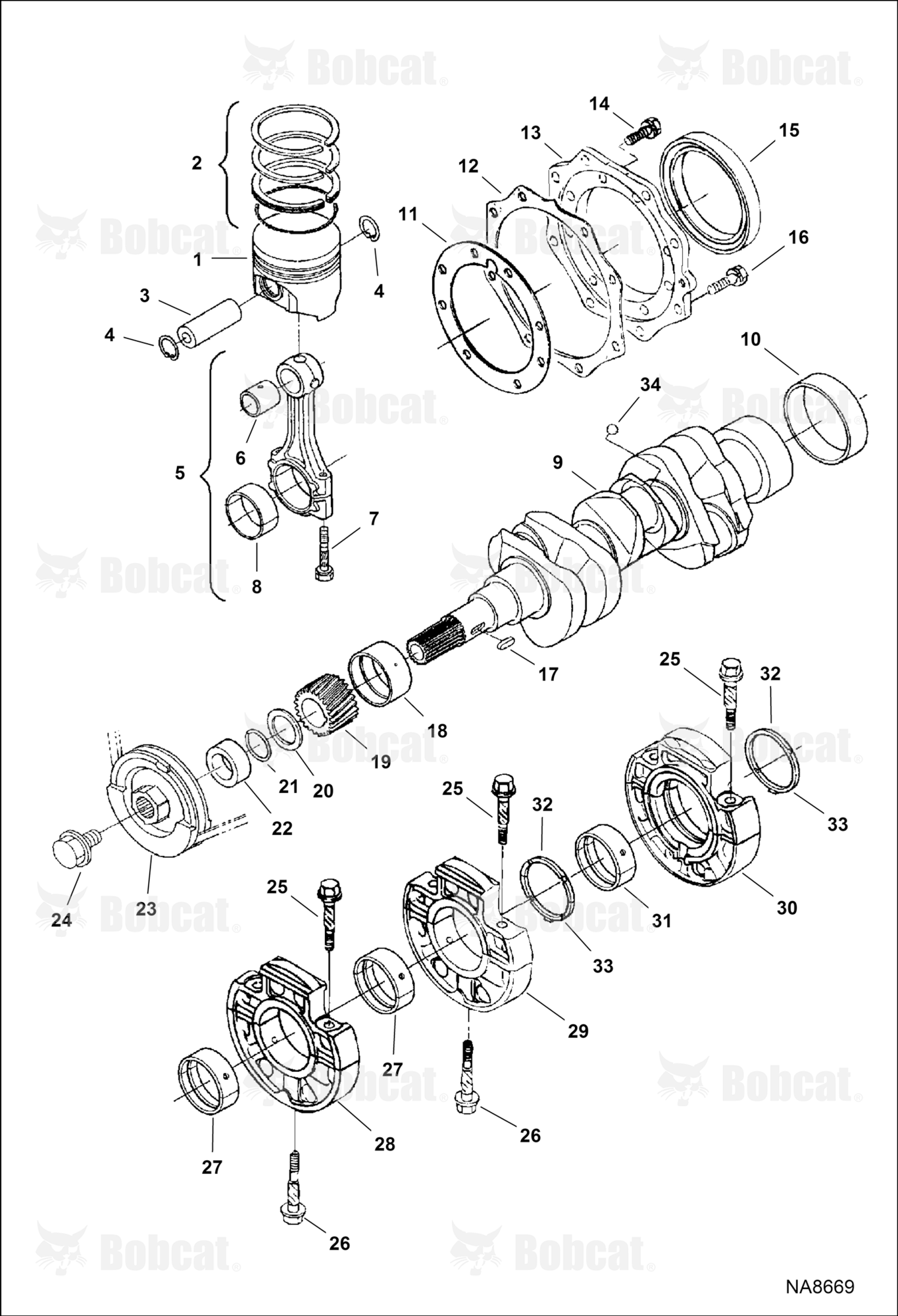 Piston & Crankshaft