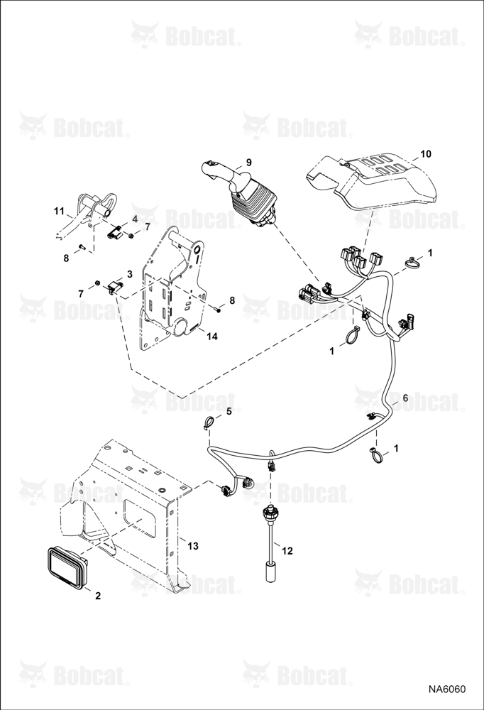 Controls Electrical (LH Console)  AB8B11001 - AB8B11999