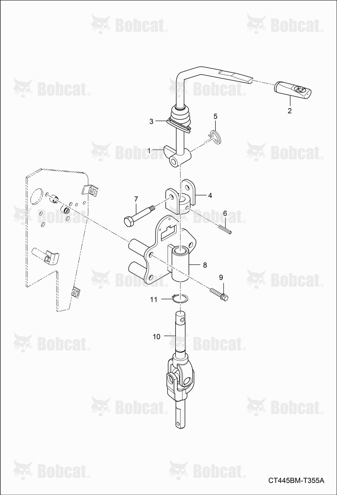 Shuttle Lever Group (Upper)