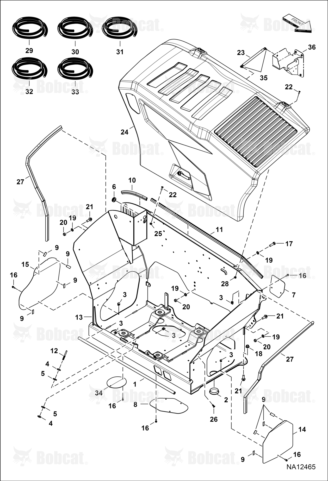 Engine Basket & Hood