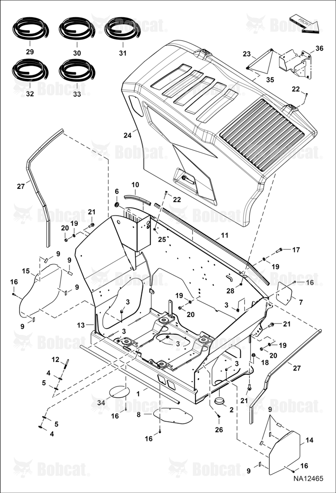 Engine Basket & Hood