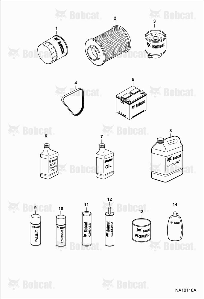 Maintenance Items (Service Parts)
