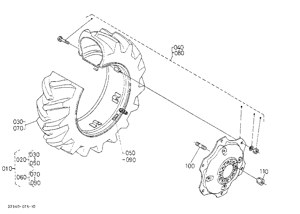 Rear Wheel (12.6-28) [A] [Ca]