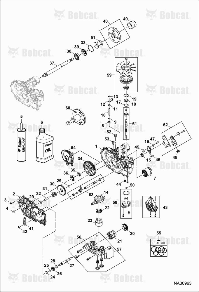 Transaxle Left