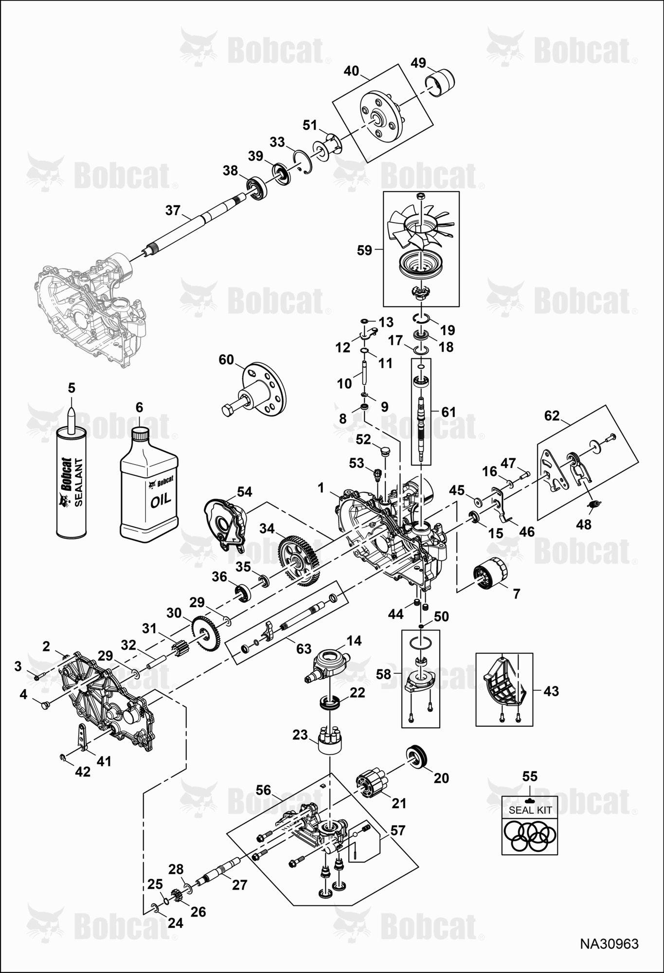 Transaxle Left