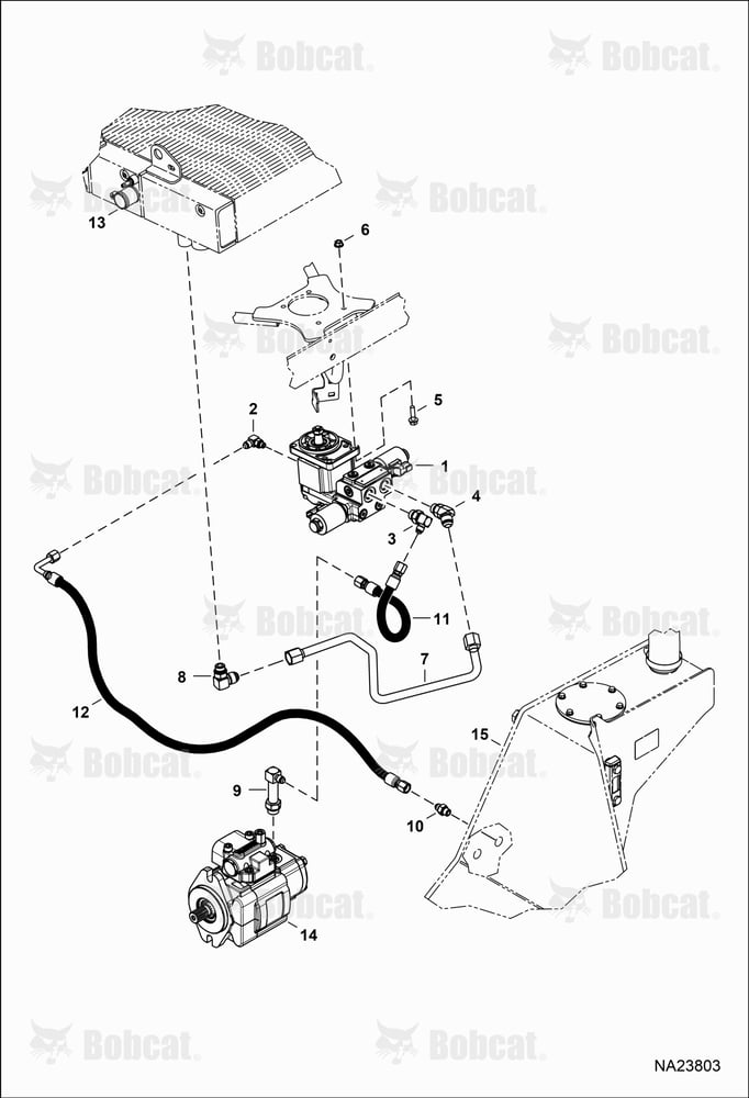 Hydraulic Circuitry (Fan Motor)