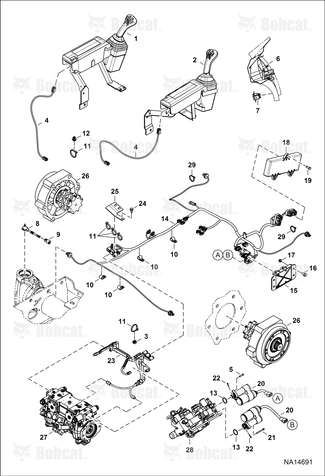 Controls Electrical (Relocated Drive Plus Controller)