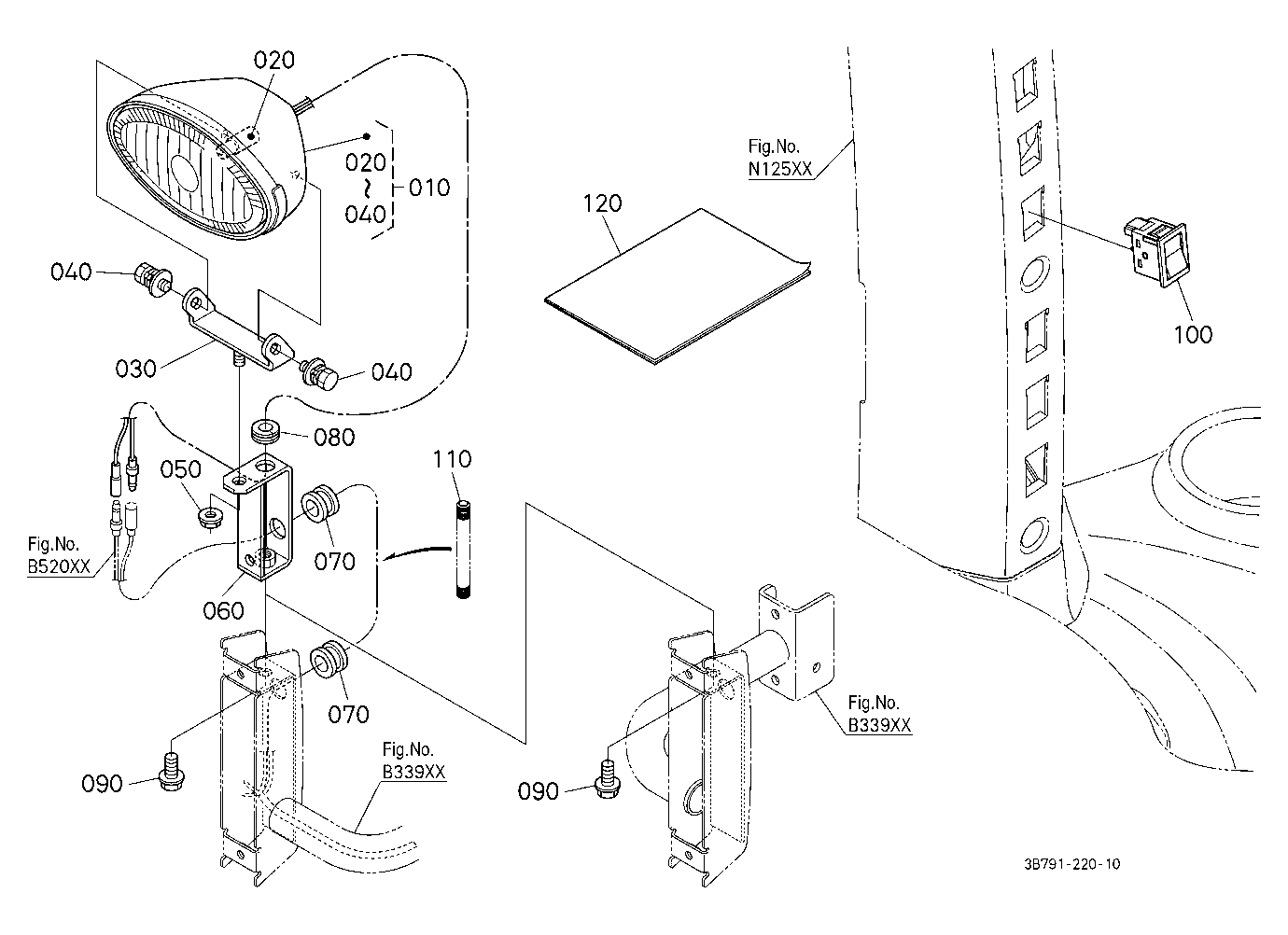 Working Light Kit [Option]