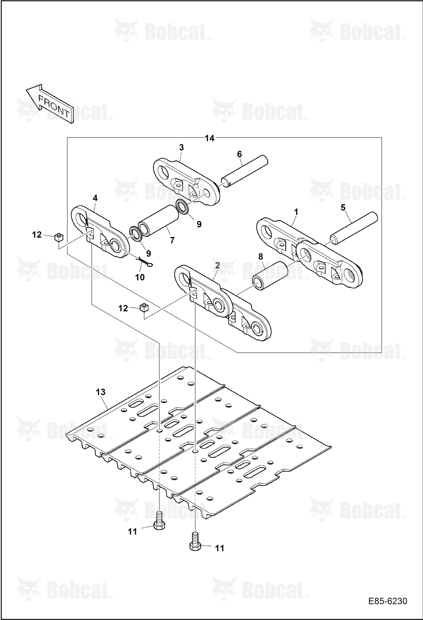 Track (Steel) (400mm)