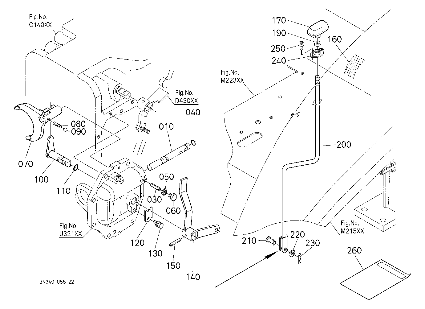 Creep Speed Kit 2 (Shift Fork/Lever) (W/G No.M9293