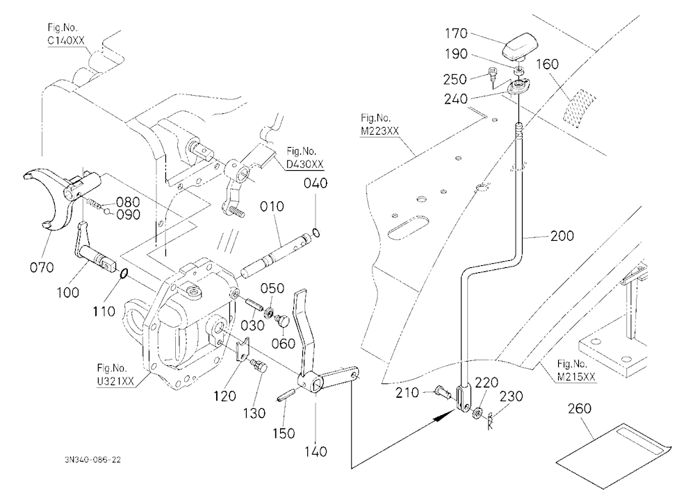 Creep Speed Kit 2 (Shift Fork/Lever) (W/G No.M9293