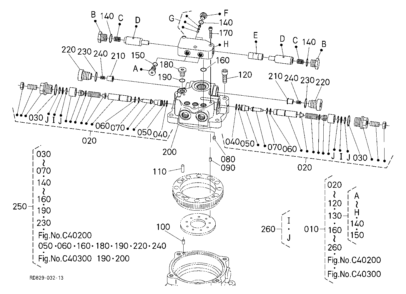 Swivel Motor (Valve) [Component Parts]