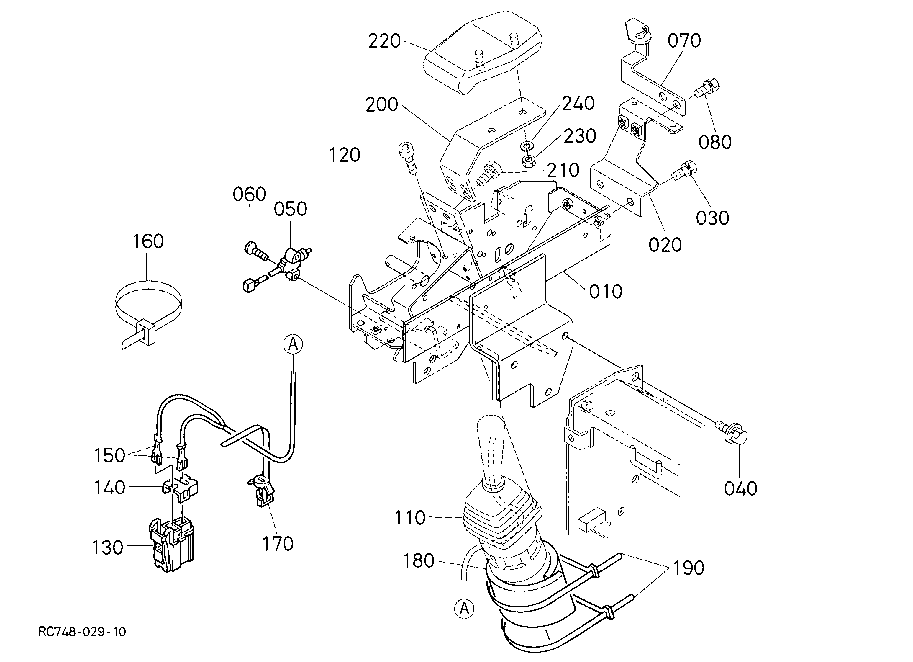 Control Lever (Lever Rh)