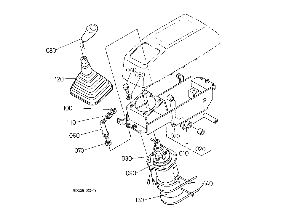 Control Lever (Lever Rh)
