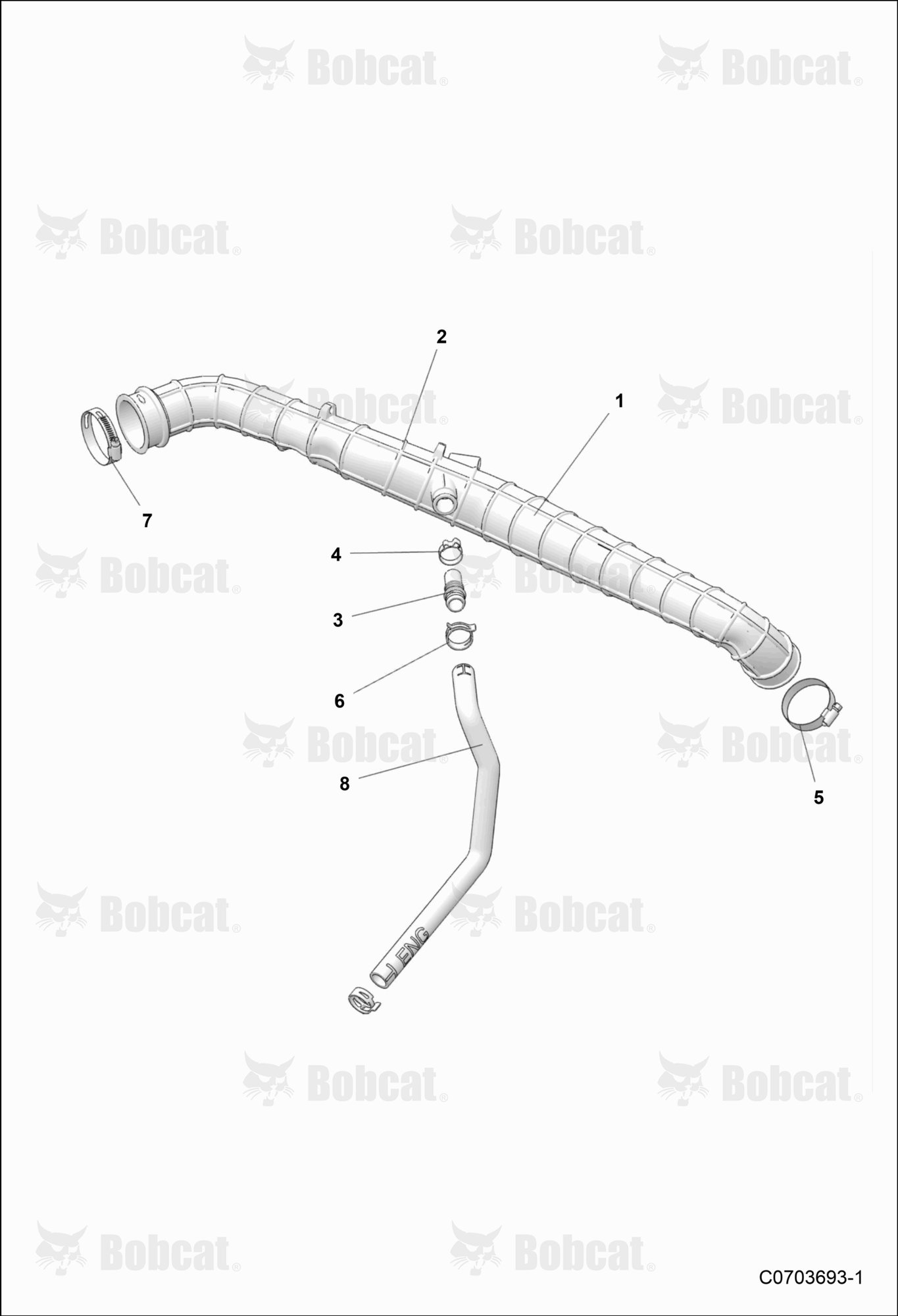 ENGINE, Air INTAKE, Rear