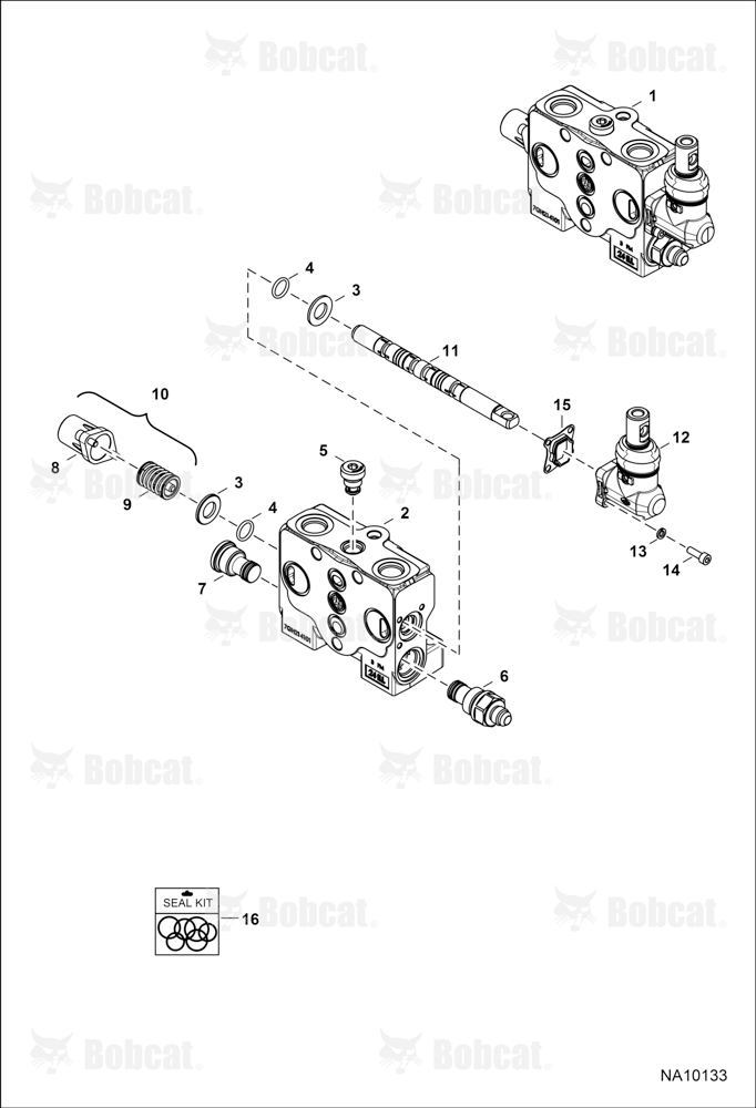 Hydraulic Control Valve (Blade Section)