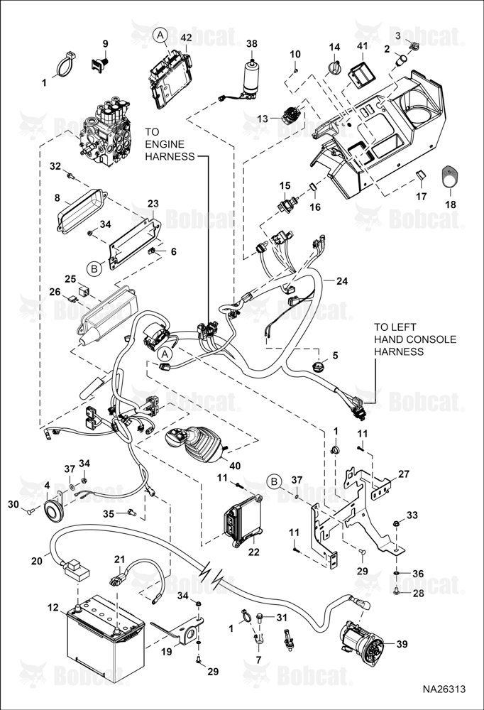 Controls Electrical (RH Console)