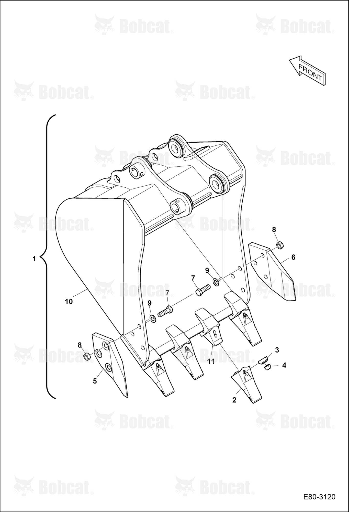 Bucket (0,28 m)