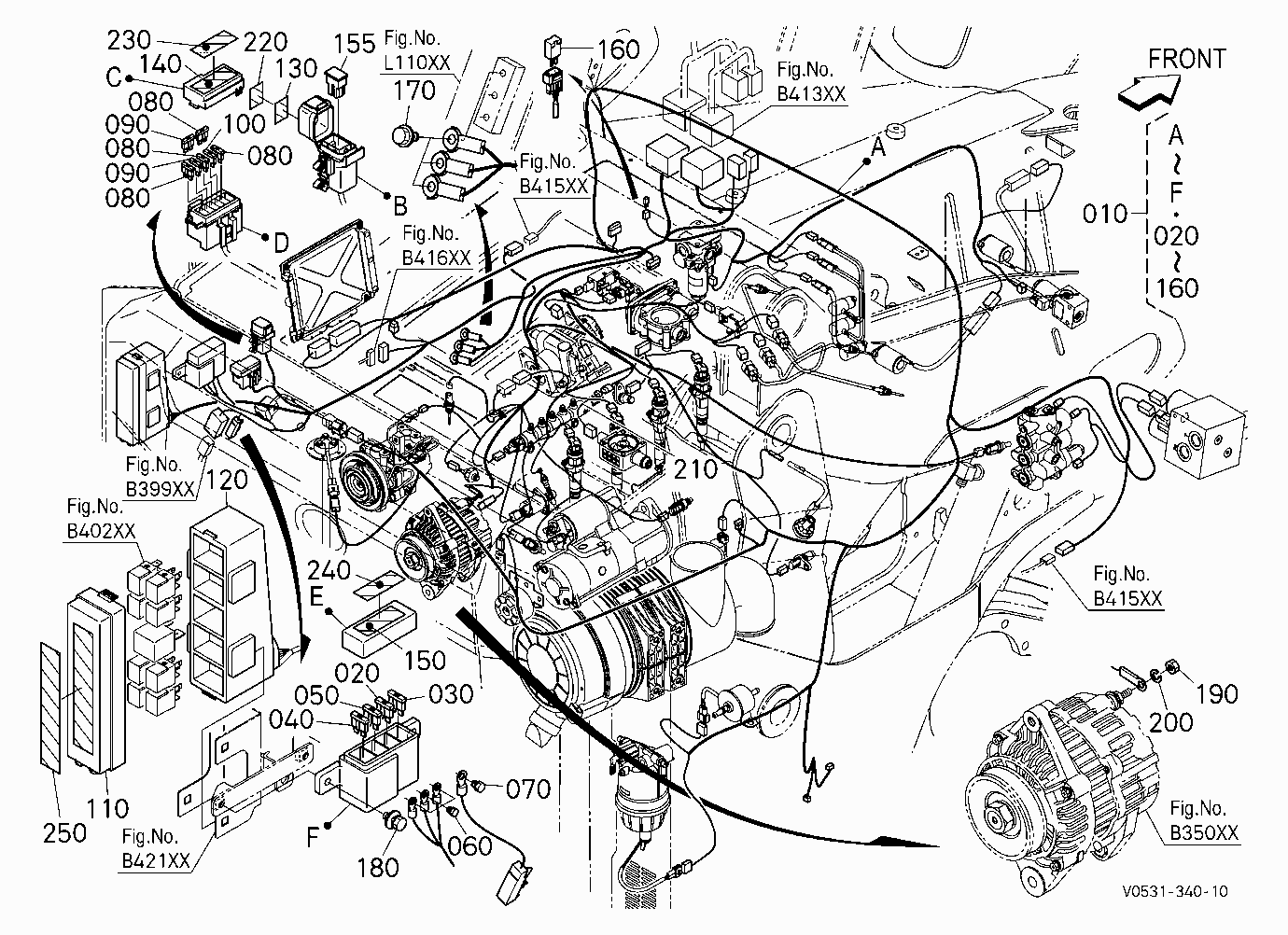 WIRE HARNESS (ENGINE) [HIGH FLOW] [EXCEPT REVERSE