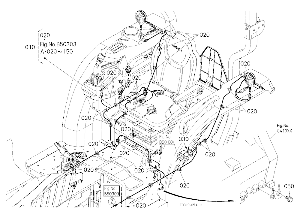 Electrical Wiring (Rear) [A]
