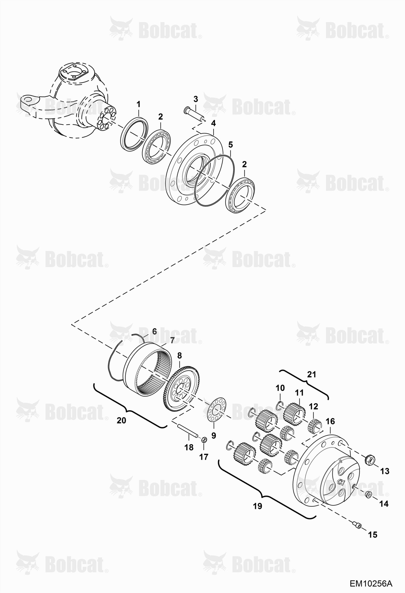 Rear Axle (Wheel Hub)