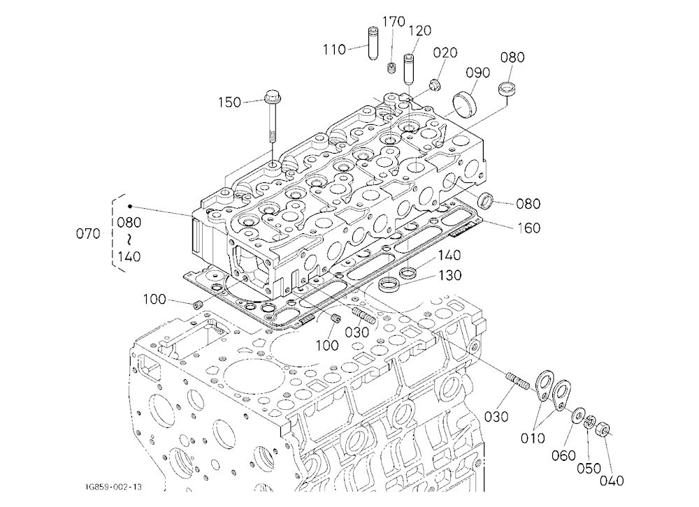 Cylinder Head [V2403-M-Te2-Hst1/Hst2]