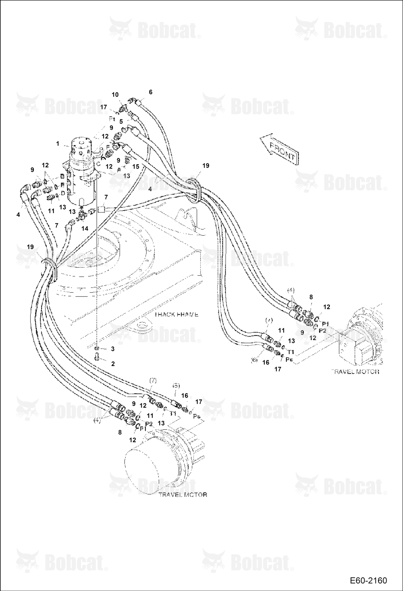 Hydraulic Circuitry (Lower)