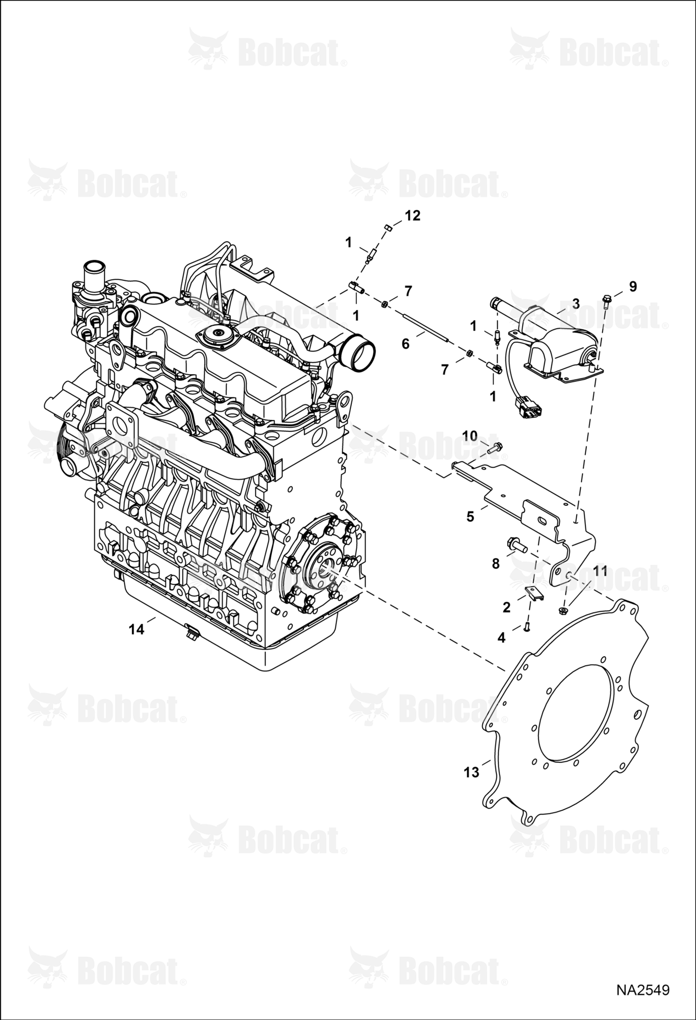 Throttle Control  AG3G11001 - AG3G14543, AHHC11001 - AHHC13646