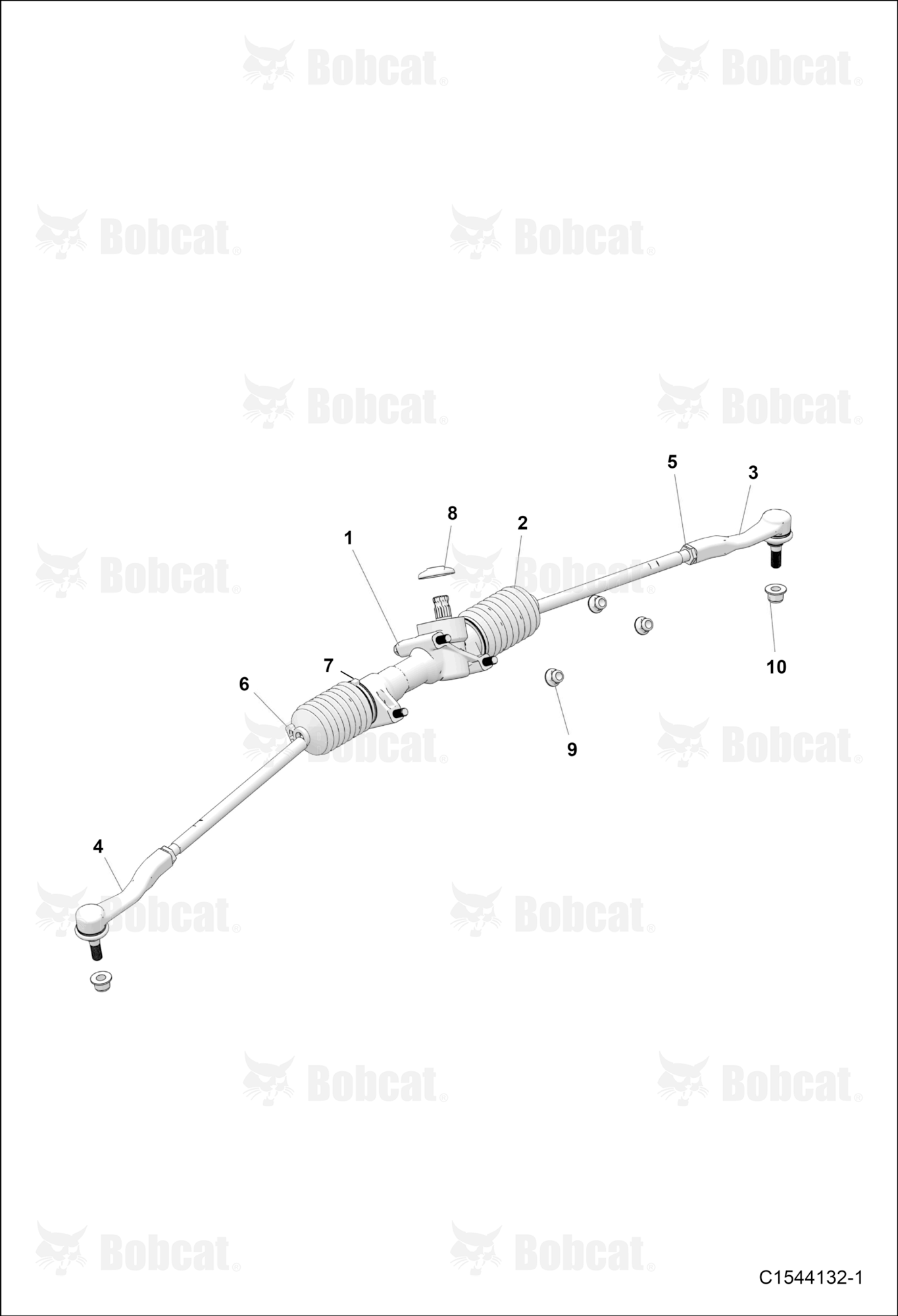 STEERING, Gear Box Asm
