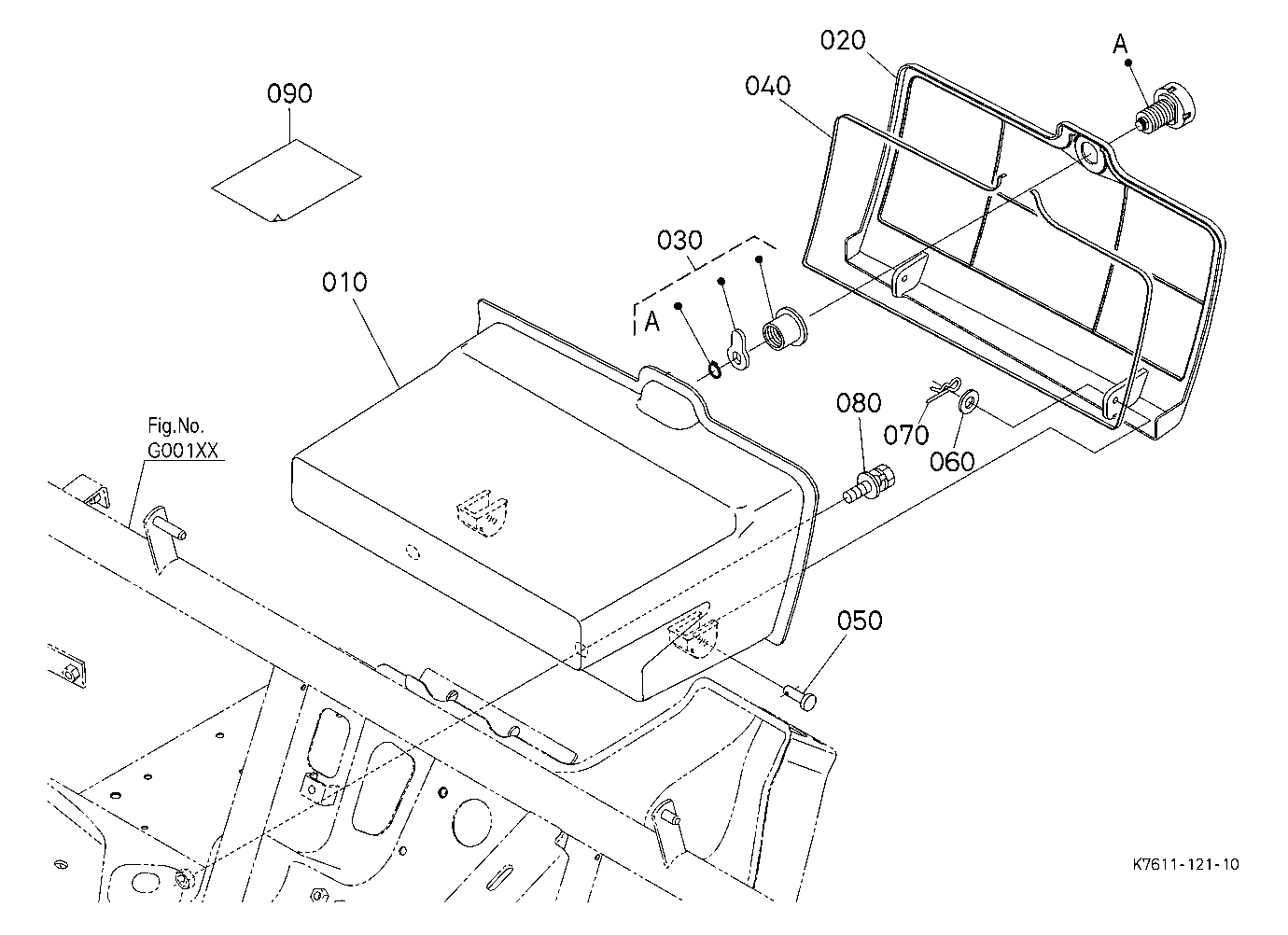 Glove Box Kit (W/G No.V4234) [Option]