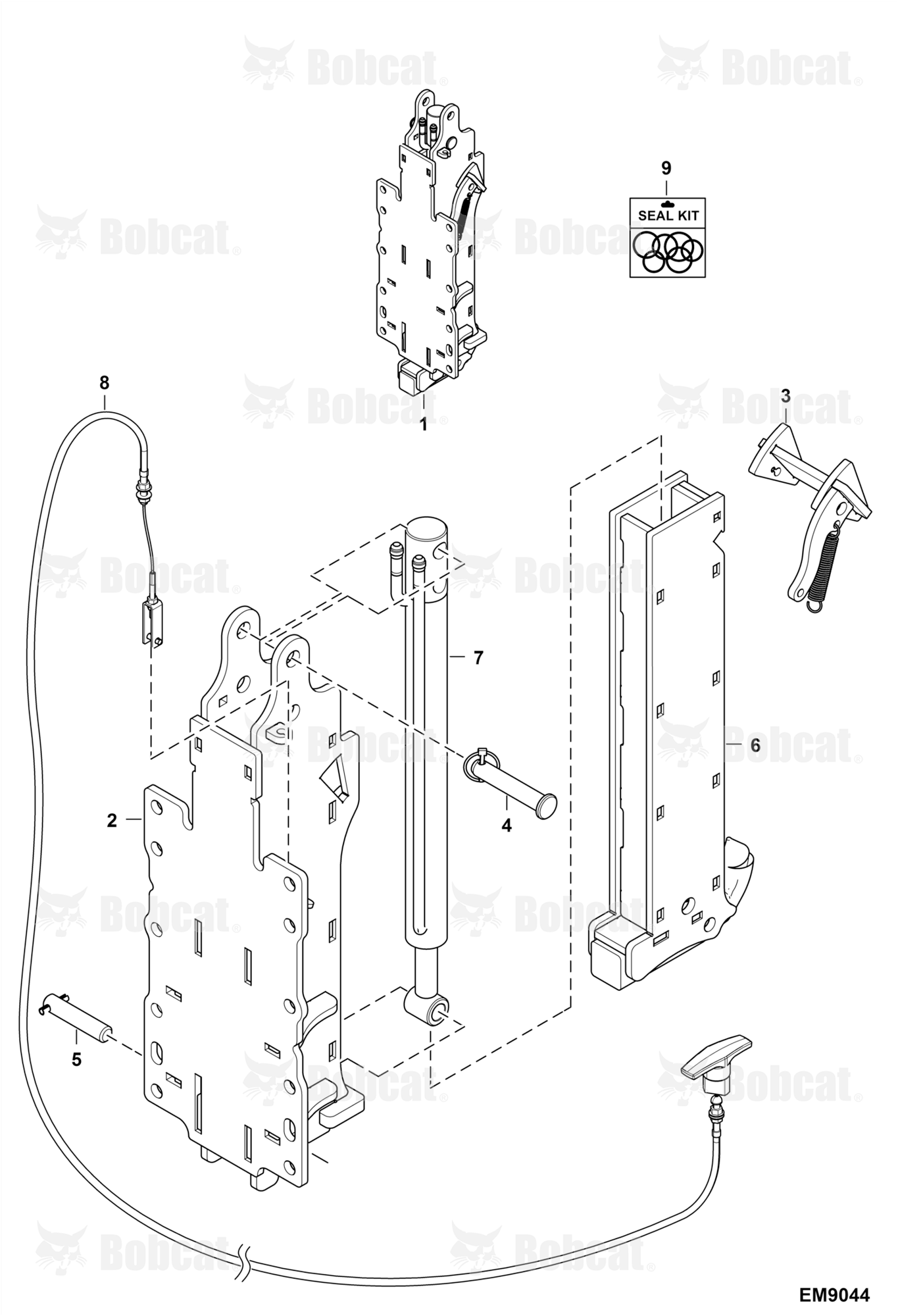 Rear Hydraulics (Hook Assembly)