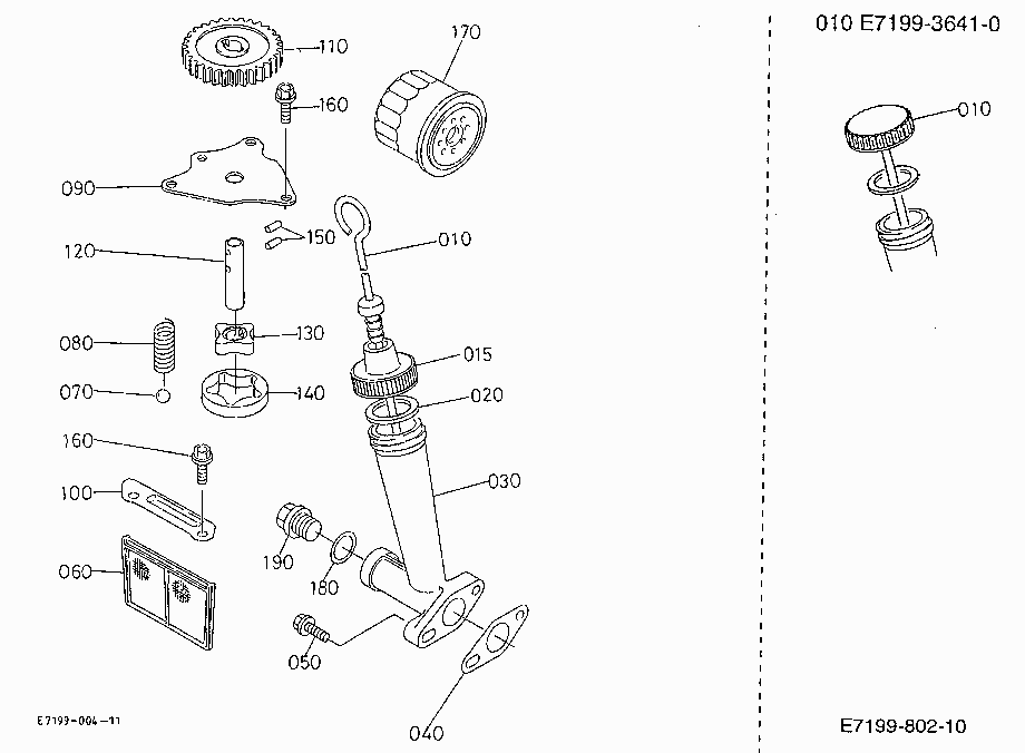 OIL GAUGE/OIL FILTER